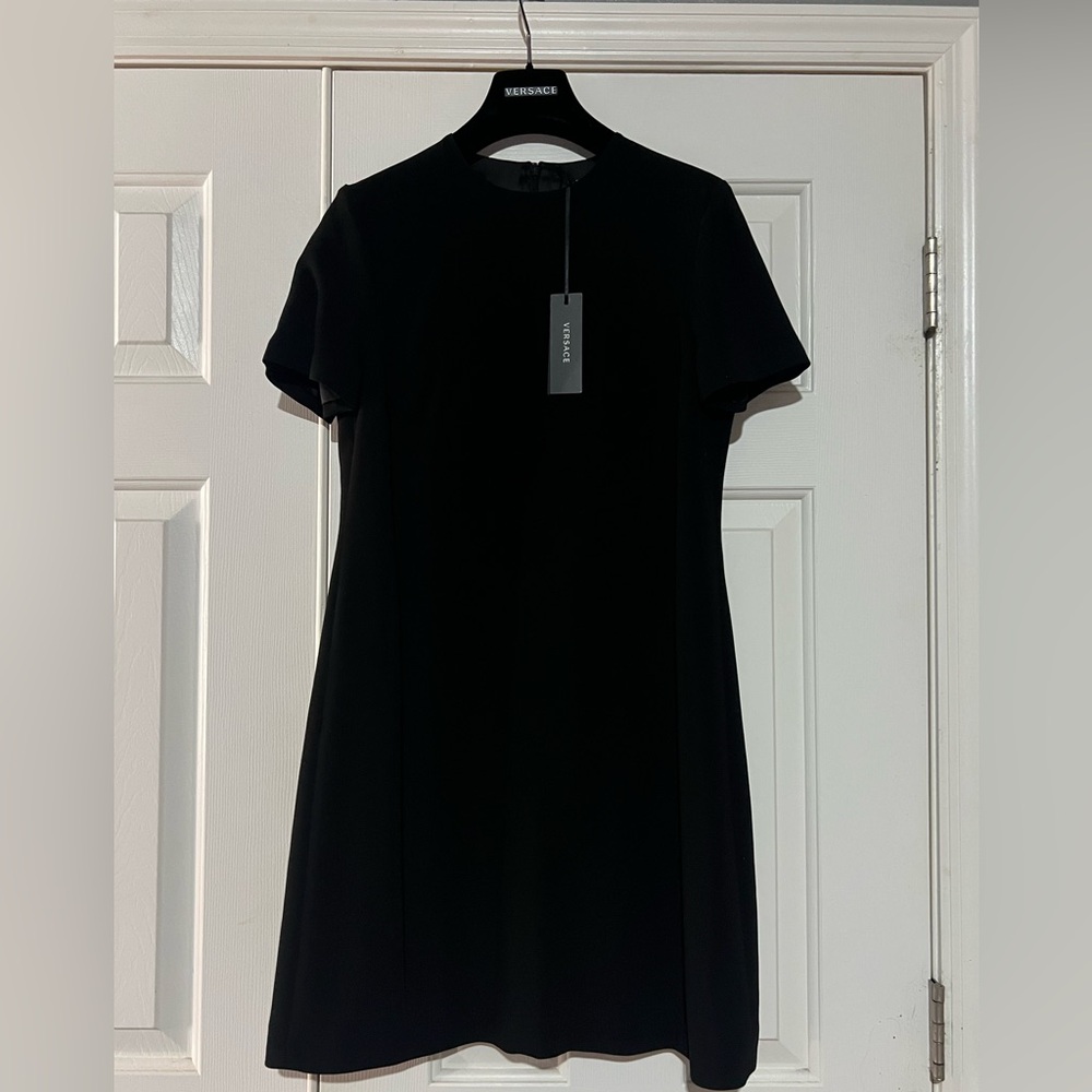 Versace women Black A-line dress